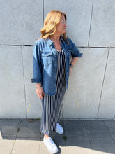 Ladda upp bild till gallerivisning, VMLANA Long Dress - Navy Blazer
